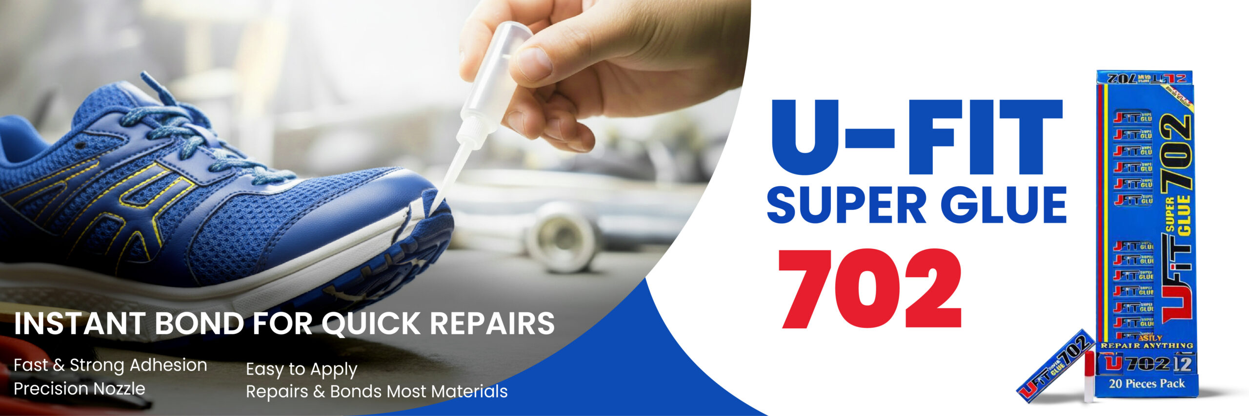 U-FIT 720 20 Pieces Packet ( BLUE )-01