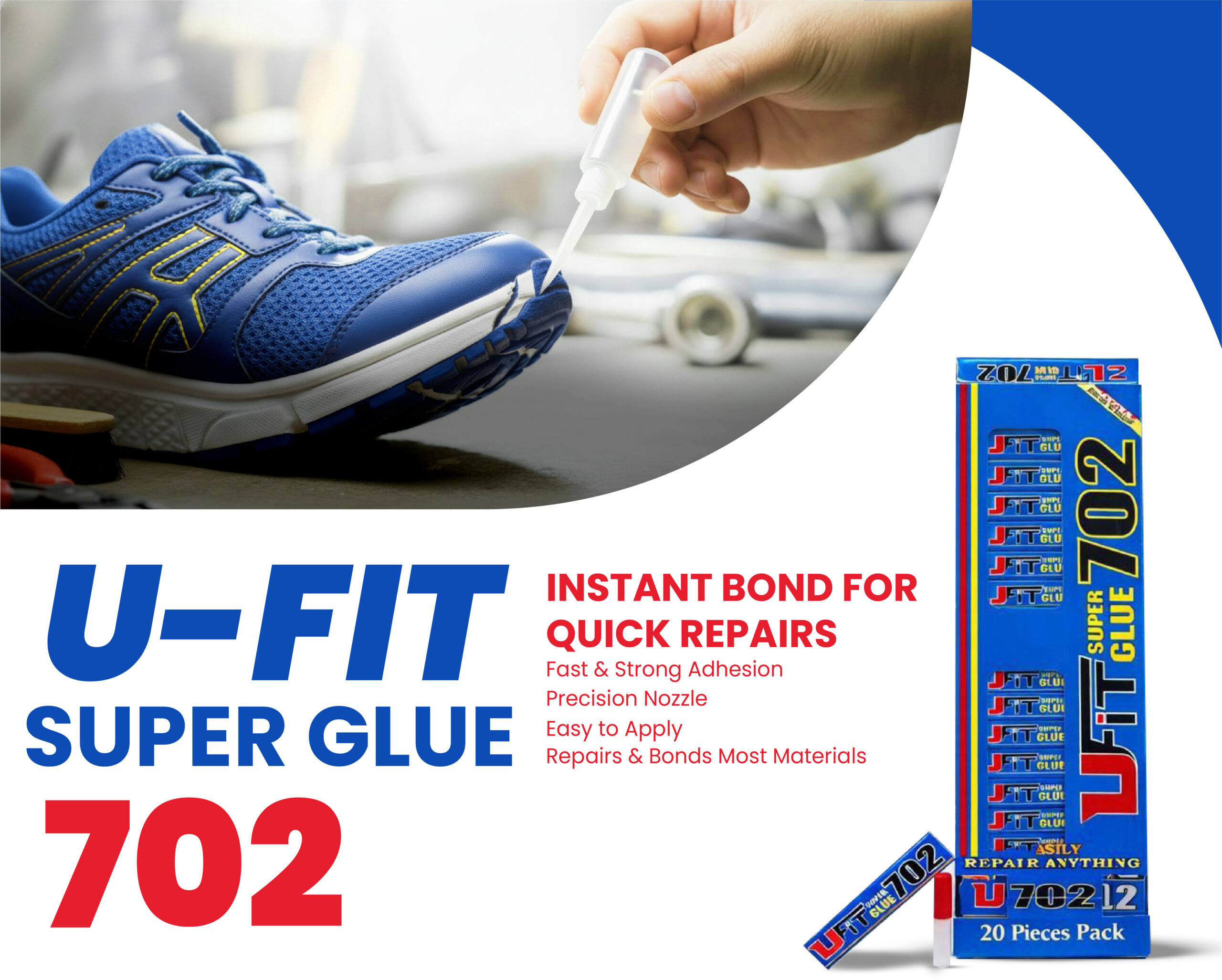 U-FIT 720 20 Pieces Packet ( BLUE ) Cr # 01-01.jpg